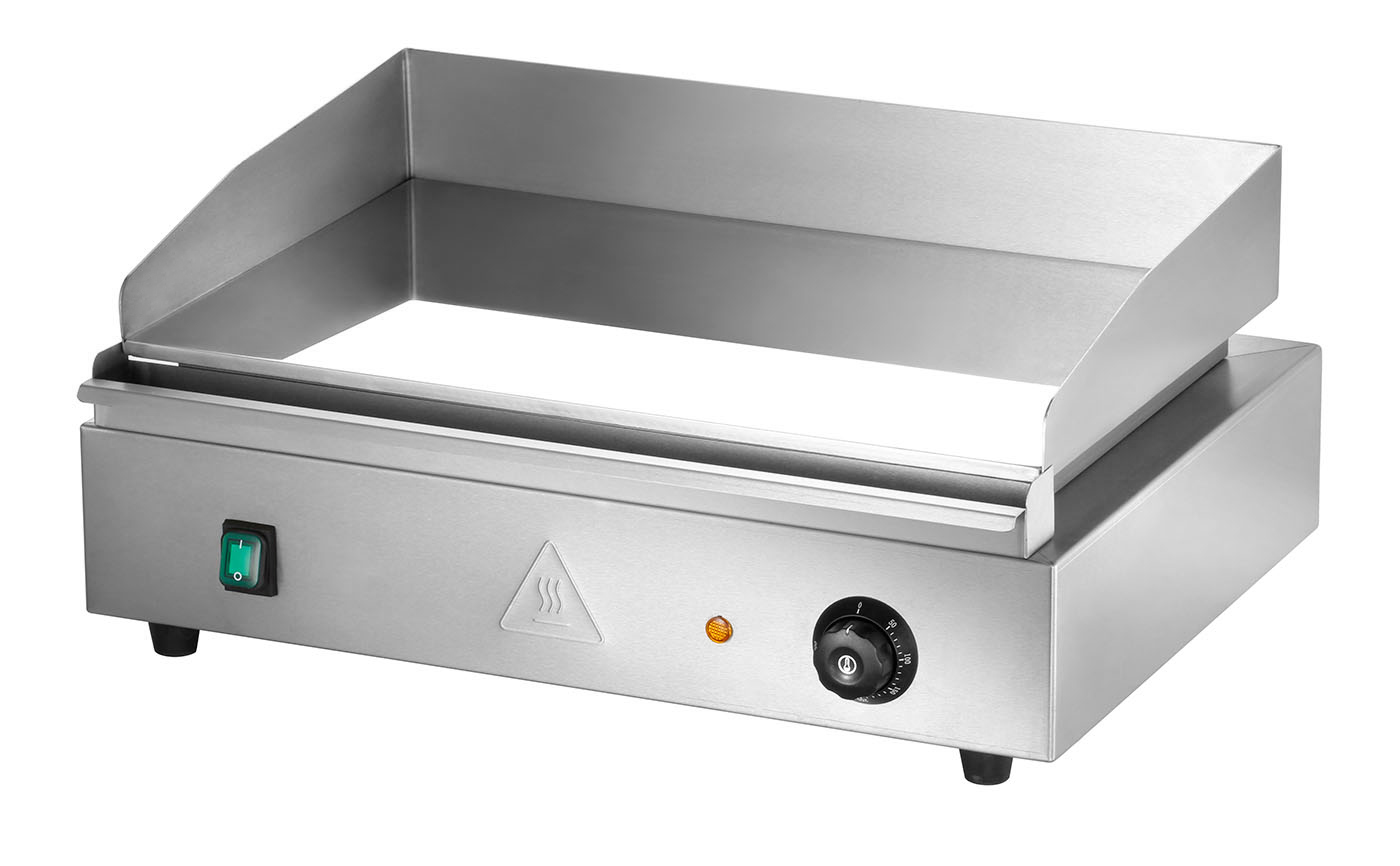 Chrome Surface Restaurant Commercial Gas Griddle With Auto Temperature ...