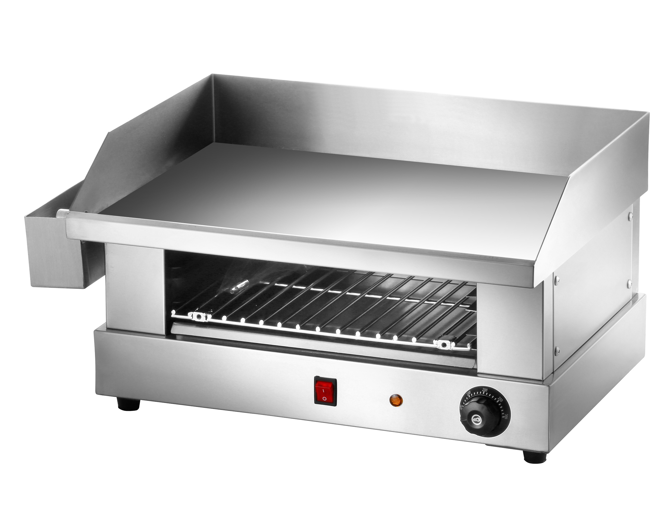 Commercial Kitchen Countertop Electric Salamander Oven 2.2kw Stainless ...